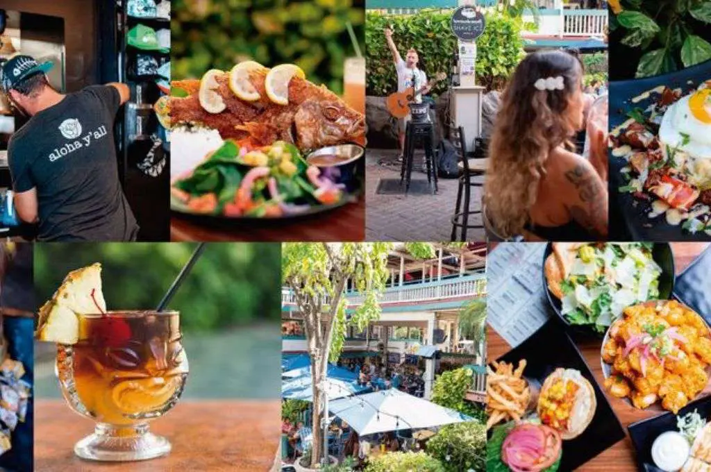 local places to eat on maui down the hatch