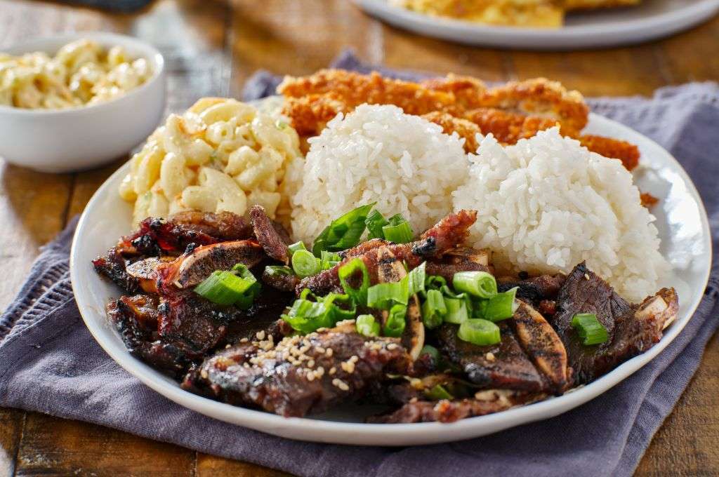 hawaiian bbq plate lunch