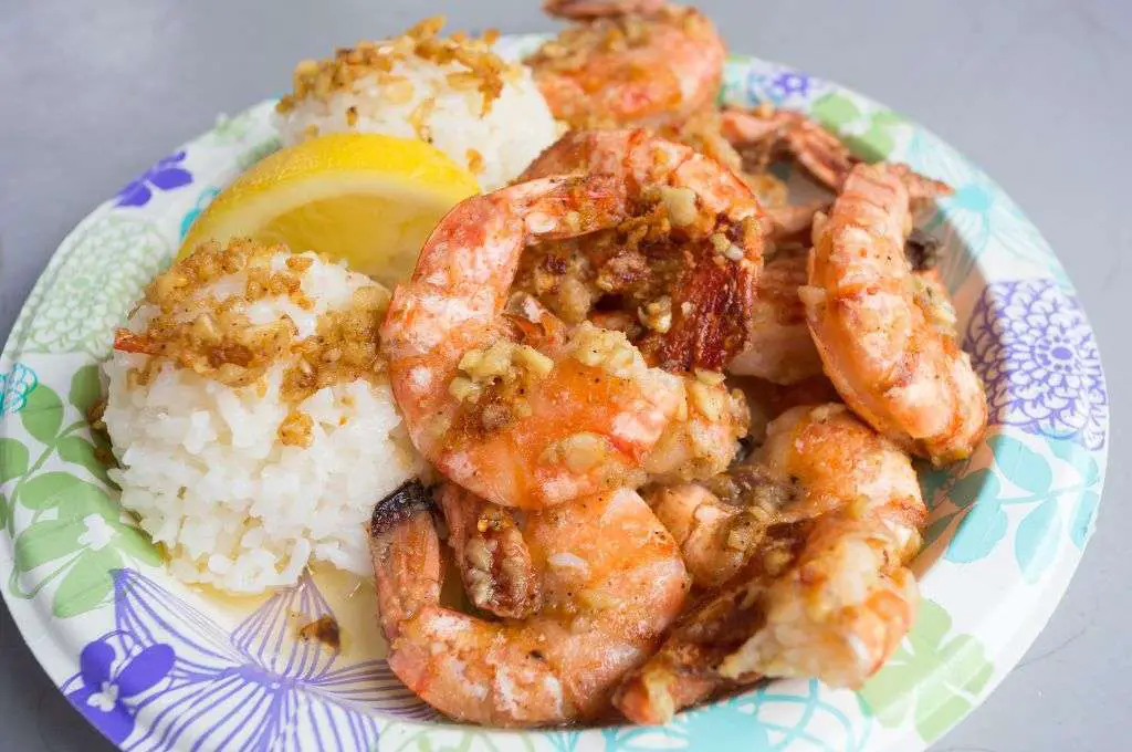 hawaiian plate lunch shrimp