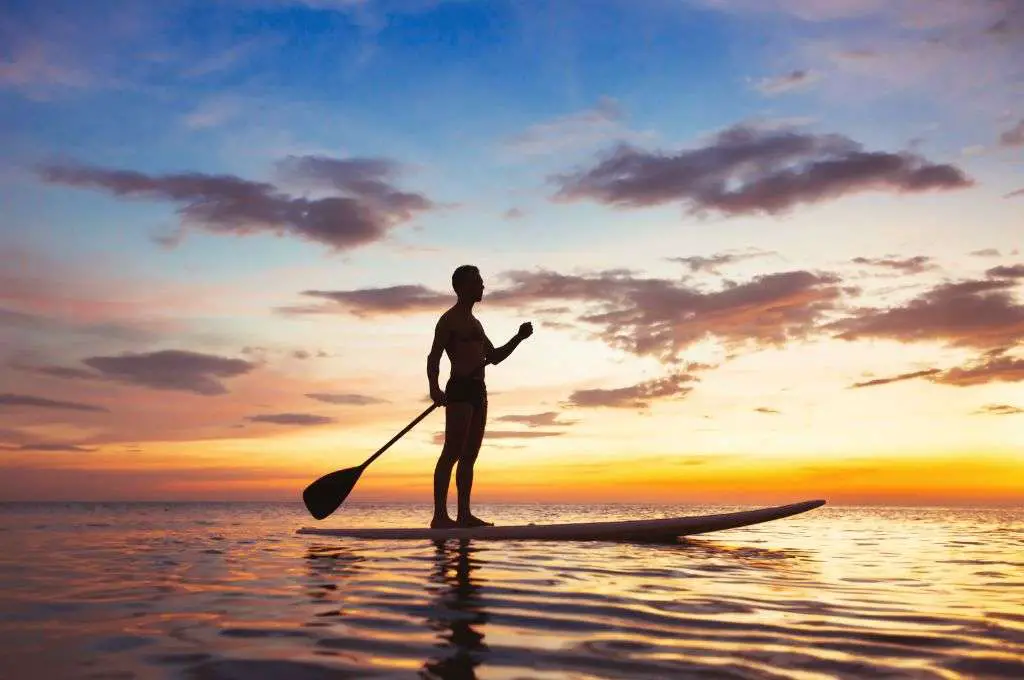 hawaii in august - stand up paddle board