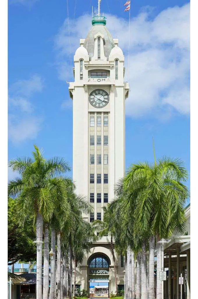 historical places in hawaii aloha tower