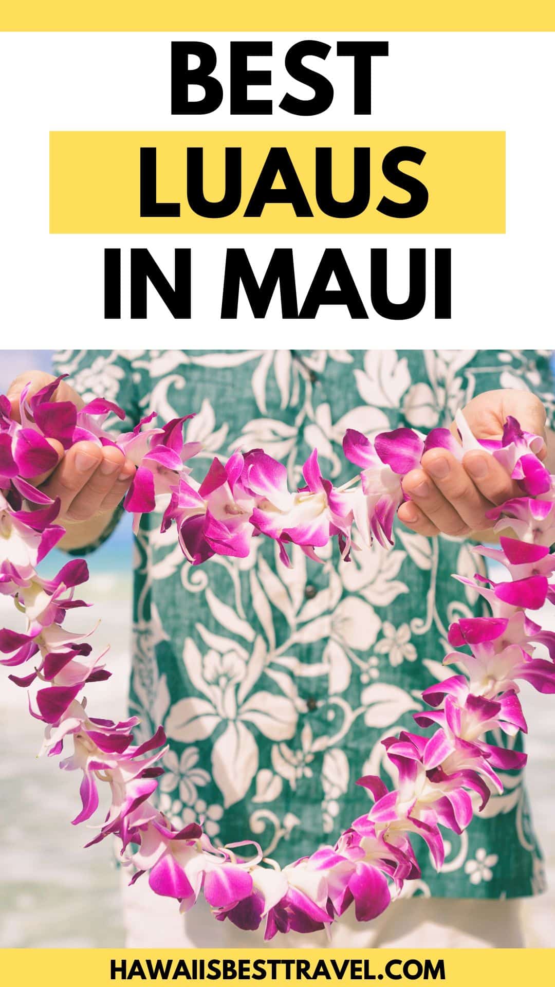 best luaus in maui pin