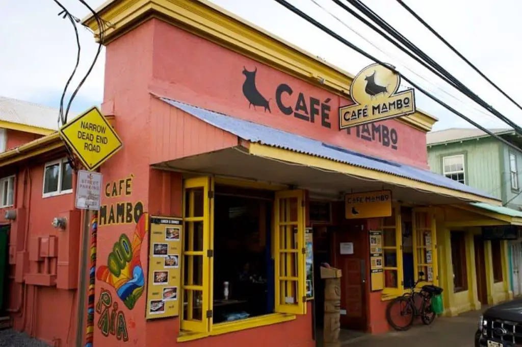 best restaurants in paia maui - cafe mambo