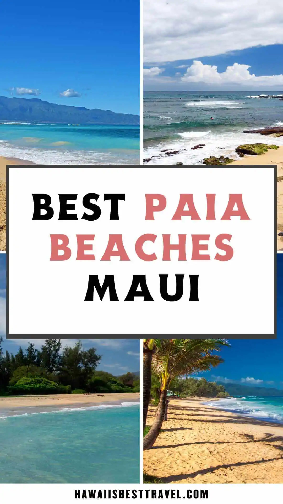 best paia beaches maui - pin