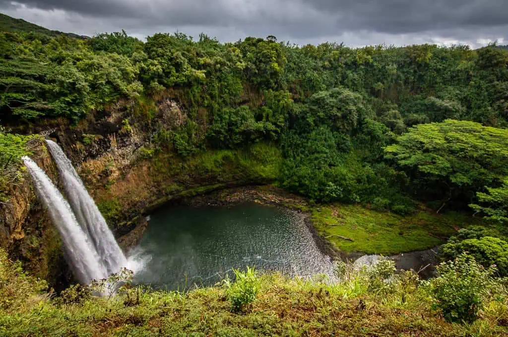 kauai island hawaii waterfalls