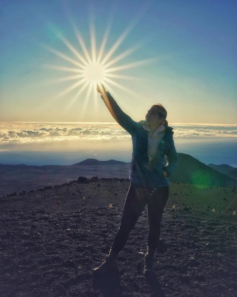 mauna kea sunset