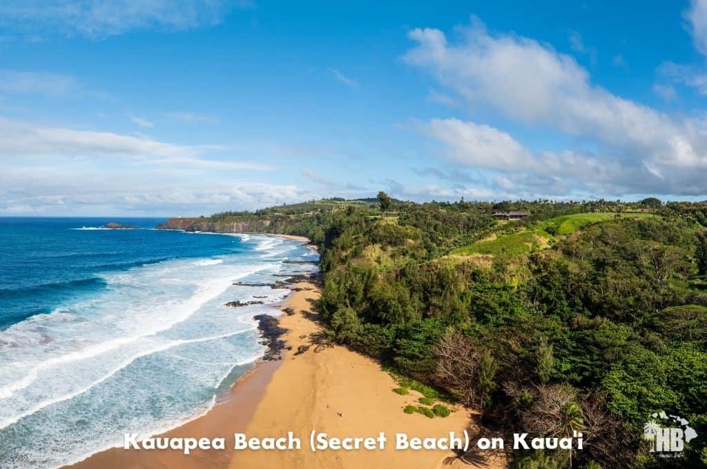 kauapea beach secret beach kauai